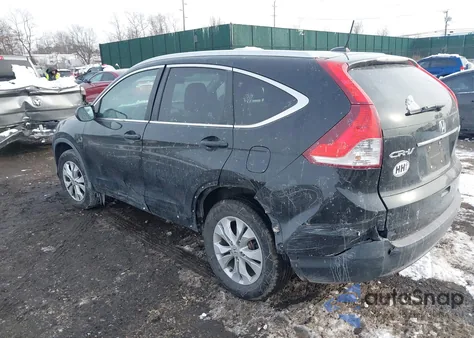 2013 Honda Cr-V Ex-L from USA, damaged, VIN 2HKRM4H76DH672495